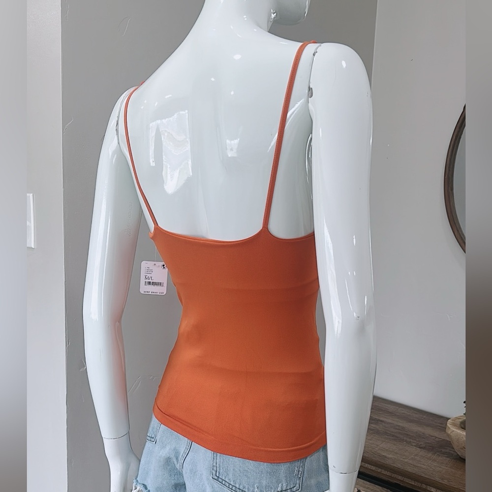 NWT Free People Intimately Seamless Cami Tank
Top Sz M/L.Honey Eyed Chic Summer - Picture 7 of 13